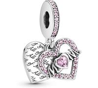 Pandora Herz & Mum Charm-Anhänger 799402C01 Pendentif