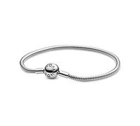 Pandora Icons Bracelet maille serpent avec fermoir rond