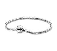 Pandora Icons Bracelet maille serpent avec fermoir rond