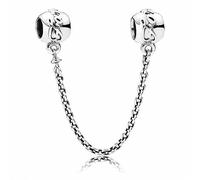 Pandora Icons Chaîne de confort inscription « Family Forever » (Famille pour toujours) en argent sterling