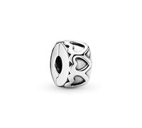 Pandora Icons Charm clip Cœur en argent