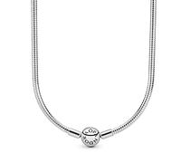 Pandora Icons Collier en argent avec fermoir rond, 42