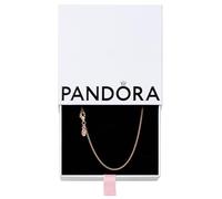 Pandora Icons Collier en métal plaqué or rose 14 carats, 90