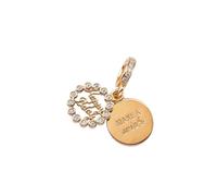 Pandora - Joyeux Anniversaire Nacre Charme - Femme - Accessoires - Jaune - Taille: ONE Size
