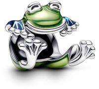 Pandora Chevalière Demi-Lune ME en résine façon émail doré et noir Taille 56