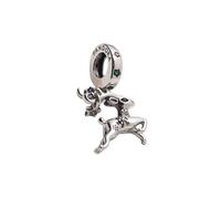 Pandora - Magical Christmas Reindeer Dangle - Femme - Accessoires - Gris - Taille: ONE Size