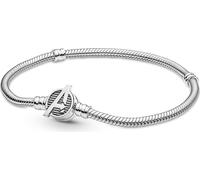 Pandora Marvel 590784C00 Bracelet à maillons The Avengers fermoir logo argent 19 cm