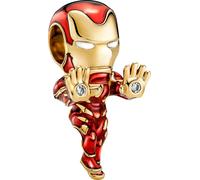 Pandora Marvel 760268C01 Charm Femme The Avengers Iron Man plaqué or 14k