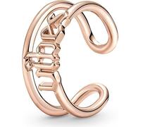 Pandora Me 181986 Anneau ouvert Femme Vibes 14k Rosé Doré Gr. 52