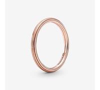 Pandora Me 189591C00 Anneau Femme Lignes rainurées 14k or rose plaqué Gr. 48