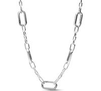 Pandora ME 393861C00-45 Collier à cinq maillons en argent sterling, compatible ME, taille : 45 cm, 45 cm, Argent sterling, Pas de gemme