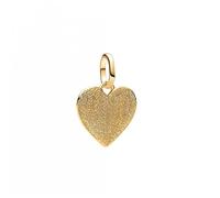 PANDORA ME 763824C00 Breloque médaillon en Forme de cœur en Argent Sterling plaqué Or 14 carats Compatible avec Pendentif Me and Moments, 2x14,4x14,3 mm, Argent Sterling, Pas de gemme