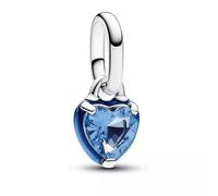 PANDORA ME 793042C02 mini pendentif coeur bleu