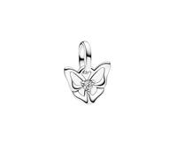 PANDORA ME 793451C01 Mini breloque en forme de papillon en argent sterling avec zircone compatible avec bracelets ME et Moments, 2,7x8,7x10 mm, Argent sterling, Zircone cubique