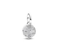 Pandora Mini médaillon 793860C01 — Argent sterling, gravable, zircone cubique
