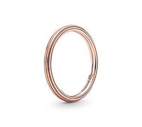 Pandora ME Bague en métal plaqué or rose 14 carats, taille 60