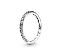 Pandora Bague ME pavé en argent sterling avec zircones cubiques transparentes taille 56