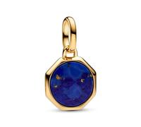 PANDORA ME Charm médaillon avec Lapis Lazuli (synth.), doré