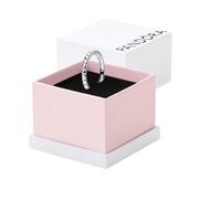 Pandora ME Collection de bagues cloutées Pyramides avec zircones cubiques transparentes
