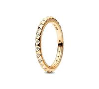 Pandora ME Collection de bagues cloutées Pyramides avec zircones cubiques transparentes