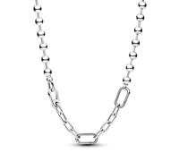 Pandora ME Collier Link et sphère métallique en argent sterling, 45