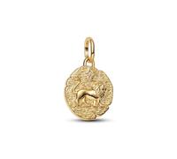 Pandora Me Lion 763974C01 Breloque médaillon en Argent Sterling avec Alliage plaqué Or 14 carats Compatible avec Les pendentifs Me and Moments
