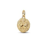 Pandora Me Lion 763974C01 Breloque médaillon en Argent Sterling avec Alliage plaqué Or 14 carats Compatible avec Les pendentifs Me and Moments