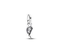 Pandora ME Mini dangle Aile d’ange en argent sterling avec zircones cubiques transparentes