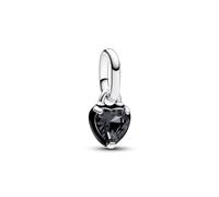 Pandora Mini Dangle Cœur Chakra Noir Pandora ME one size
