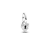 Pandora Pendentif serrure ME Mini 793086C01 – Argent sterling, zircones, émail noir