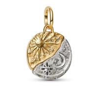 Pandora Médaillon Pendentif Deux Couleurs Soleil & Lune 763977C01