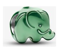 Pandora Mini Charm Éléphant Vert one size
