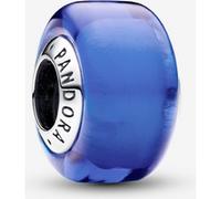 Pandora Mini Charm en Verre de Murano Bleu one size