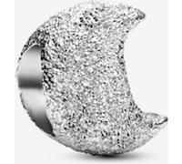 PANDORA Moments 794054C00 Mini breloque en forme de lune structurée en argent sterling