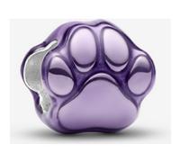 Pandora Mini Charm Patte Violette one size