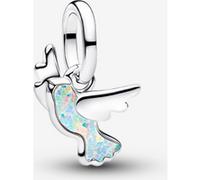 Pandora Mini Charm Pendant Colombe Blanche