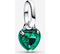 Pandora Mini Charm Pendant Cœur Chakra Vert one size