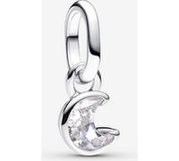 Pandora – Mini pendentif Lune Scintillante – Taille unique