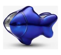 Mini breloque poisson bleu
