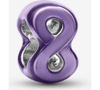 Pandora Mini Charm Symbole de l’Infini Violet one size
