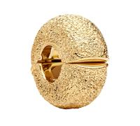 Pandora Mini Clip-Charme Doré Mat 764771C00 Pendentif Rond Sans Pierre