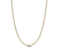 PANDORA Moments 362666C01-50 Collier à boules en alliage plaqué or 14 carats Compatible Moments Charms Taille 50 cm