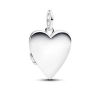PANDORA Moments 394013C01 Pendentif en forme de cœur à charnière en argent sterling Compatible Moments et ME
