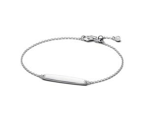 PANDORA Moments 594010C01-16 Bracelet à chaîne avec tige gravable en argent sterling 16 cm