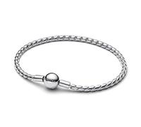 PANDORA Moments 594028C00-23 Bracelet chaîne à ailes rondes en argent sterling Compatible Moments Taille : 23 cm