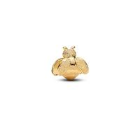 Pandora Charm pour femme 764524C00 – Mini breloque abeille texturée, alliage plaqué or 14 carats