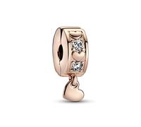 PANDORA Moments 782253C01 Clip Cœurs Infinis