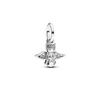 Pandora Moments 793598C01 Breloque en Forme d'ange Scintillant, Compatible avec Les Bracelets Moments et ME, Silber, Argent Sterling, Zircone cubique