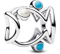 Pandora Breloque Moments 793819C01 Poisson ajouré Argent sterling 6x11,1x11,1 mm
