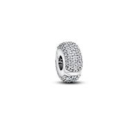 PANDORA Moments 794032C01 Breloque à clip en argent sterling avec zircone